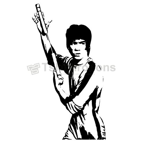 Bruce Lee T-shirts Iron On Transfers N7164 - Click Image to Close